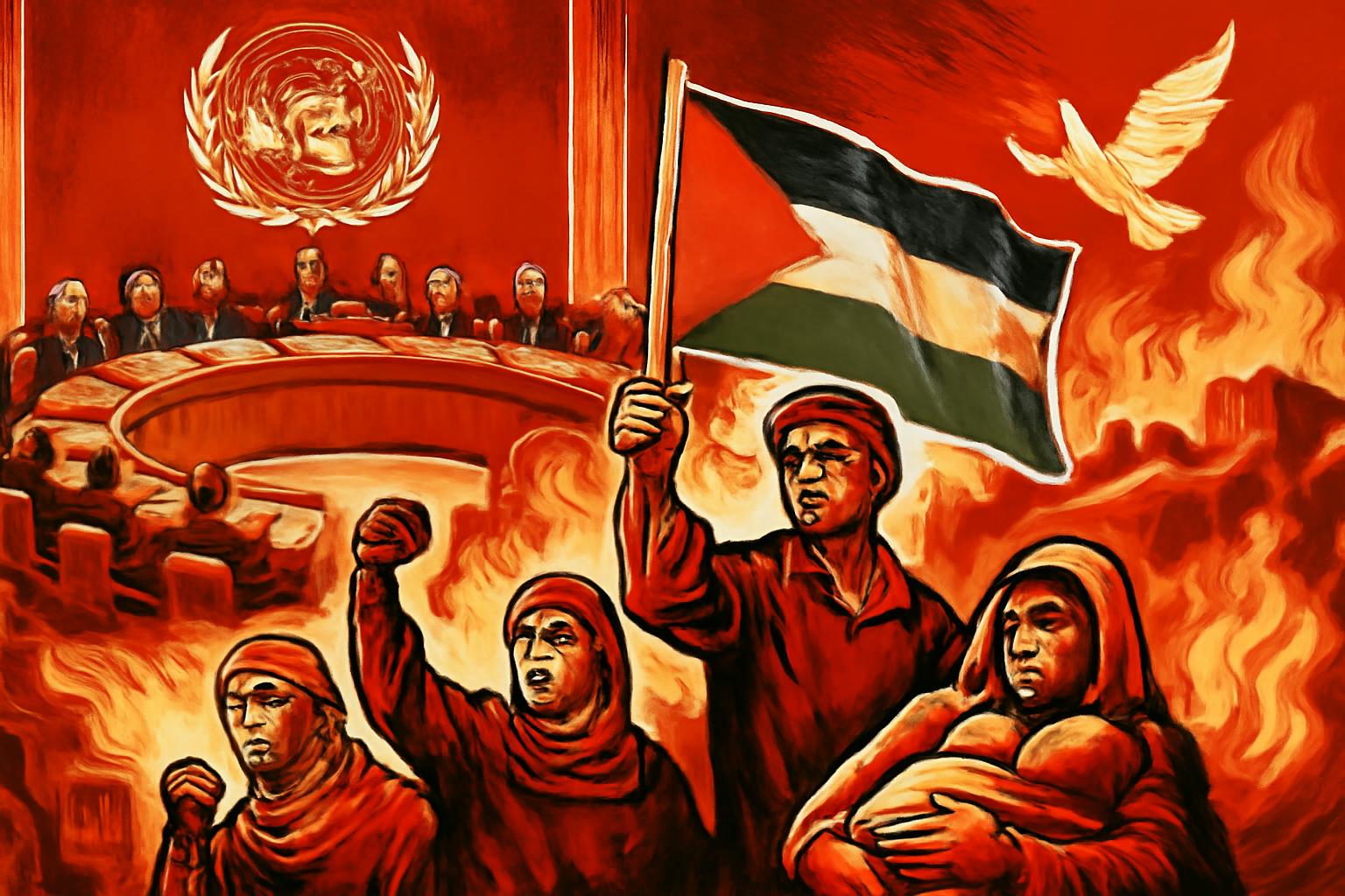 UN Security Council Debates Ring Hollow as Gaza Suffers Under Occupation and Imperialist Hypocrisy 🇵🇸🔥🕊️