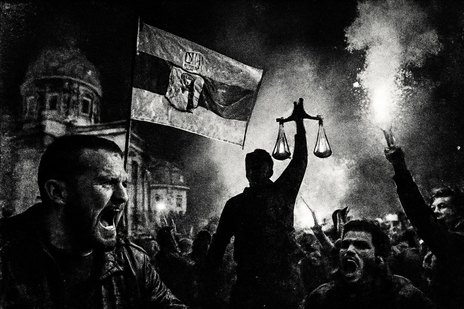 Serbia Protests Turn Violent as Opposition Blames Regime for Orchestrating Unrest 🇷🇸⚖️🧨
