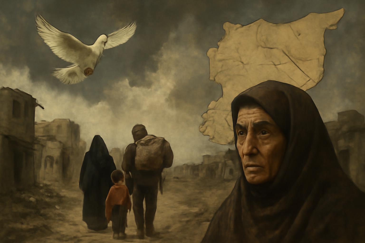 Southern Syria's fragile ceasefire leaves the displaced distrustful as federalism looms 🕊️🏚️🗺️