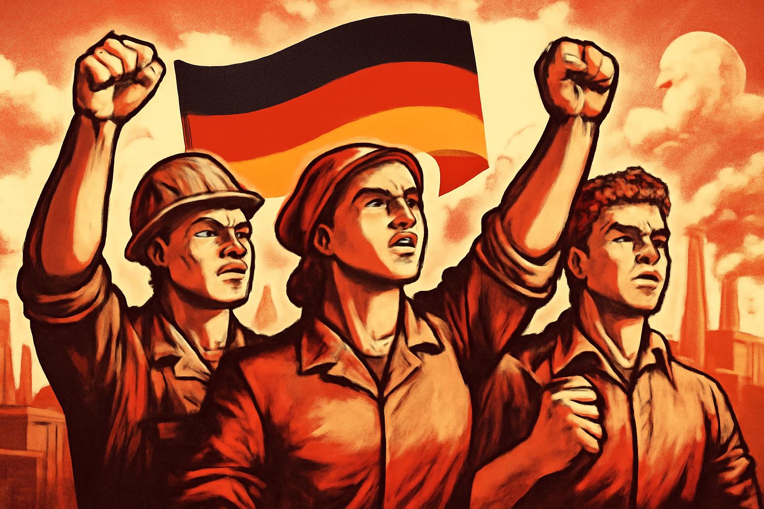 Workers Demand a Public-Led Planned Economy to Replace Austerity in Germany ✊🏭🇩🇪