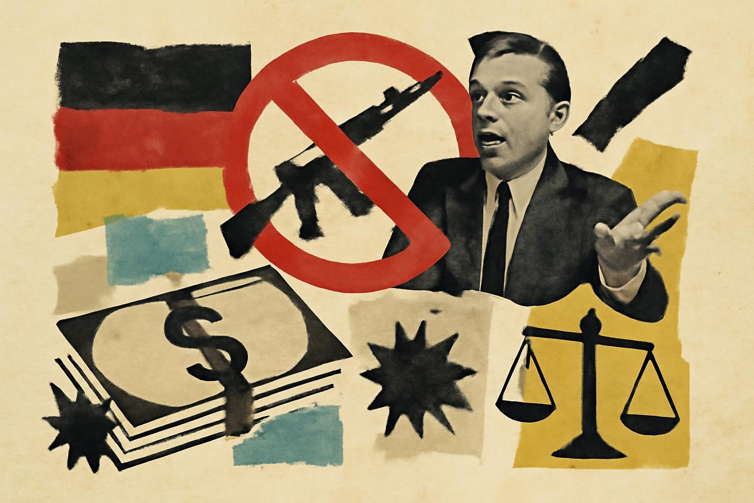 Germany’s Arms Export Ban Slammed as Libertarian Betrayal of Free Markets and Property Rights 🚫💸⚖️