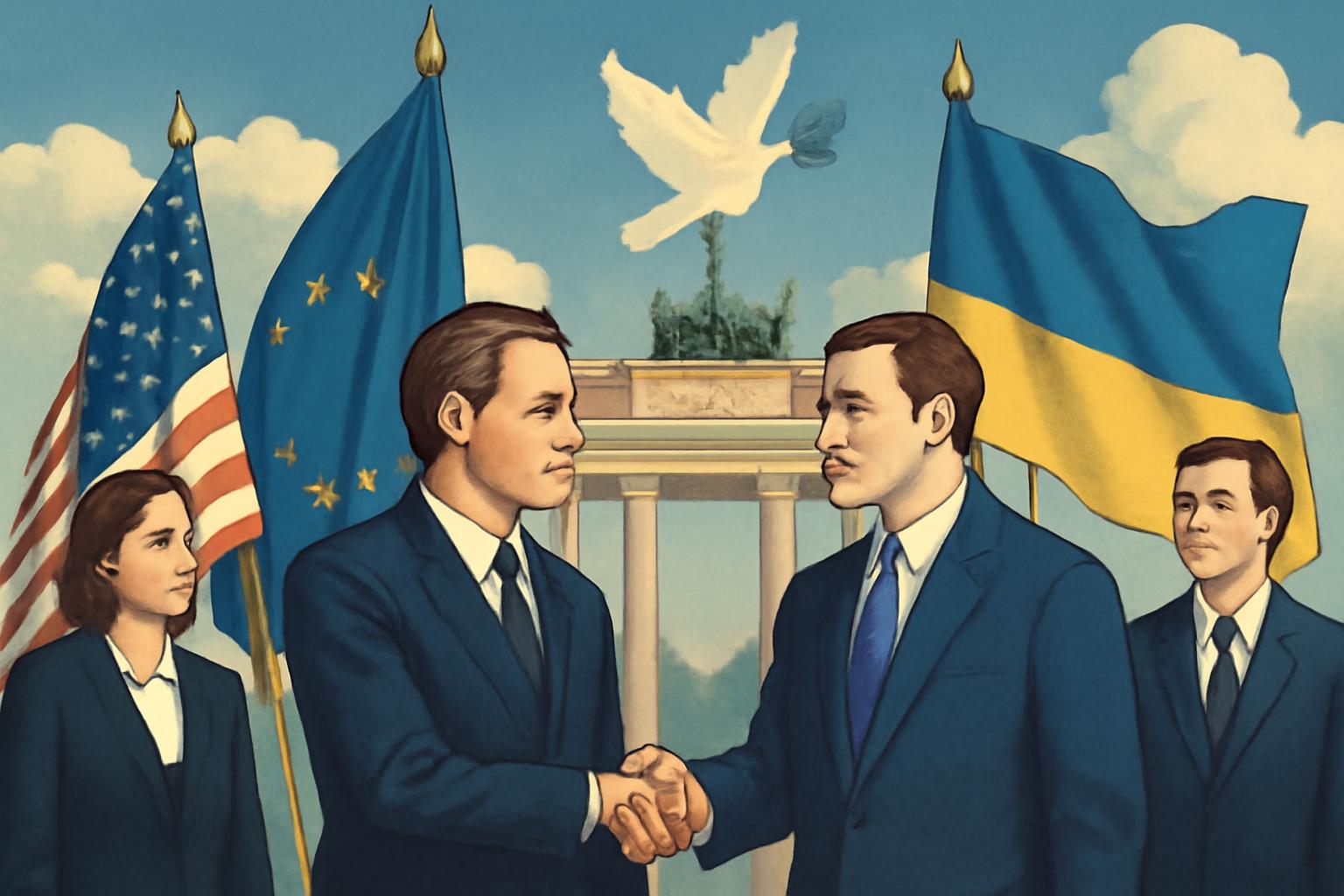 Berlin Summit Tests Kyiv as Europe Aligns with Washington 🤝🇺🇦🕊️