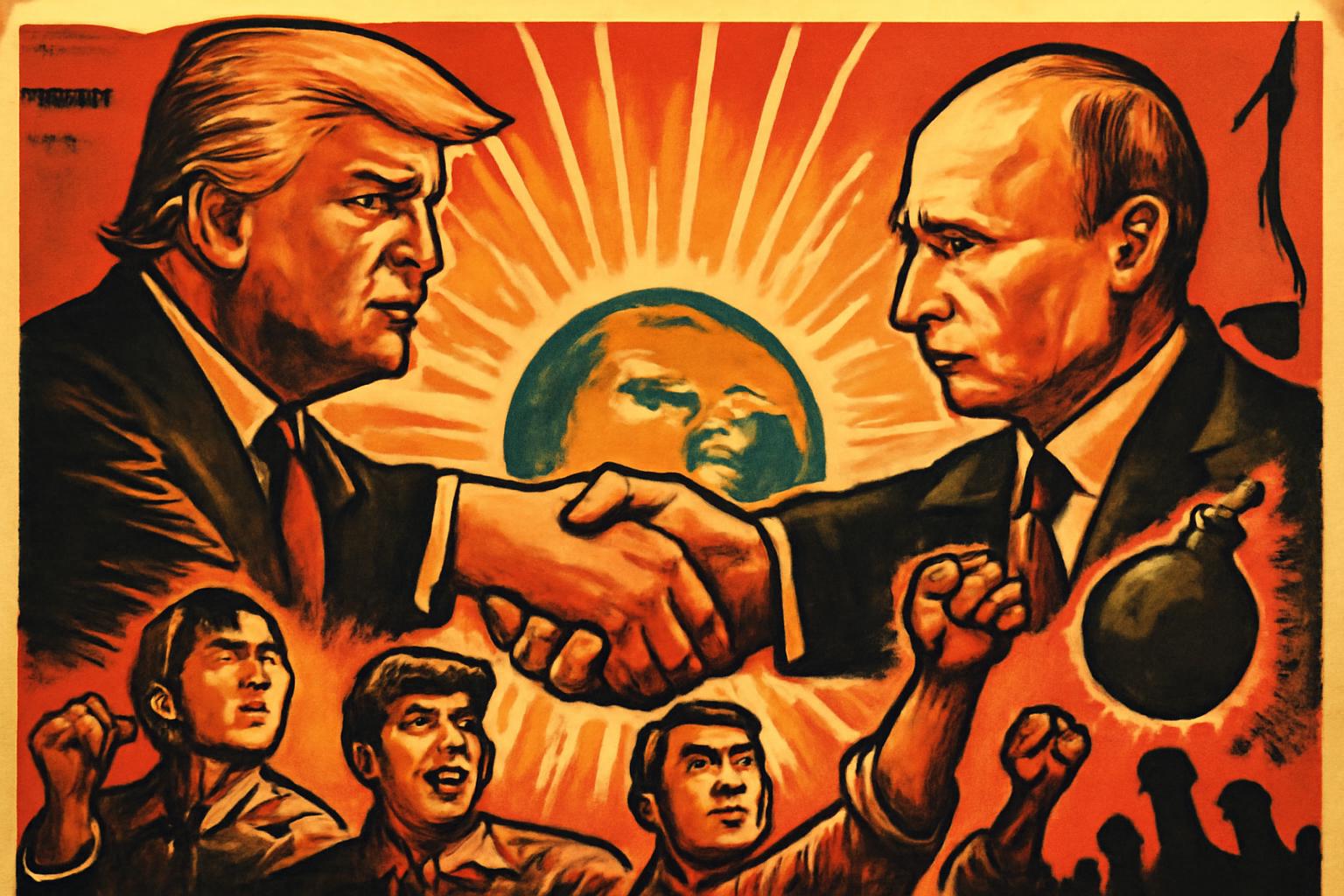 Trump-Putin ‘Peace Talks’ Over Ukraine Expose Imperialist Power Games—Workers Warned: No Justice Without Revolution! 🕴️🌍💣✊