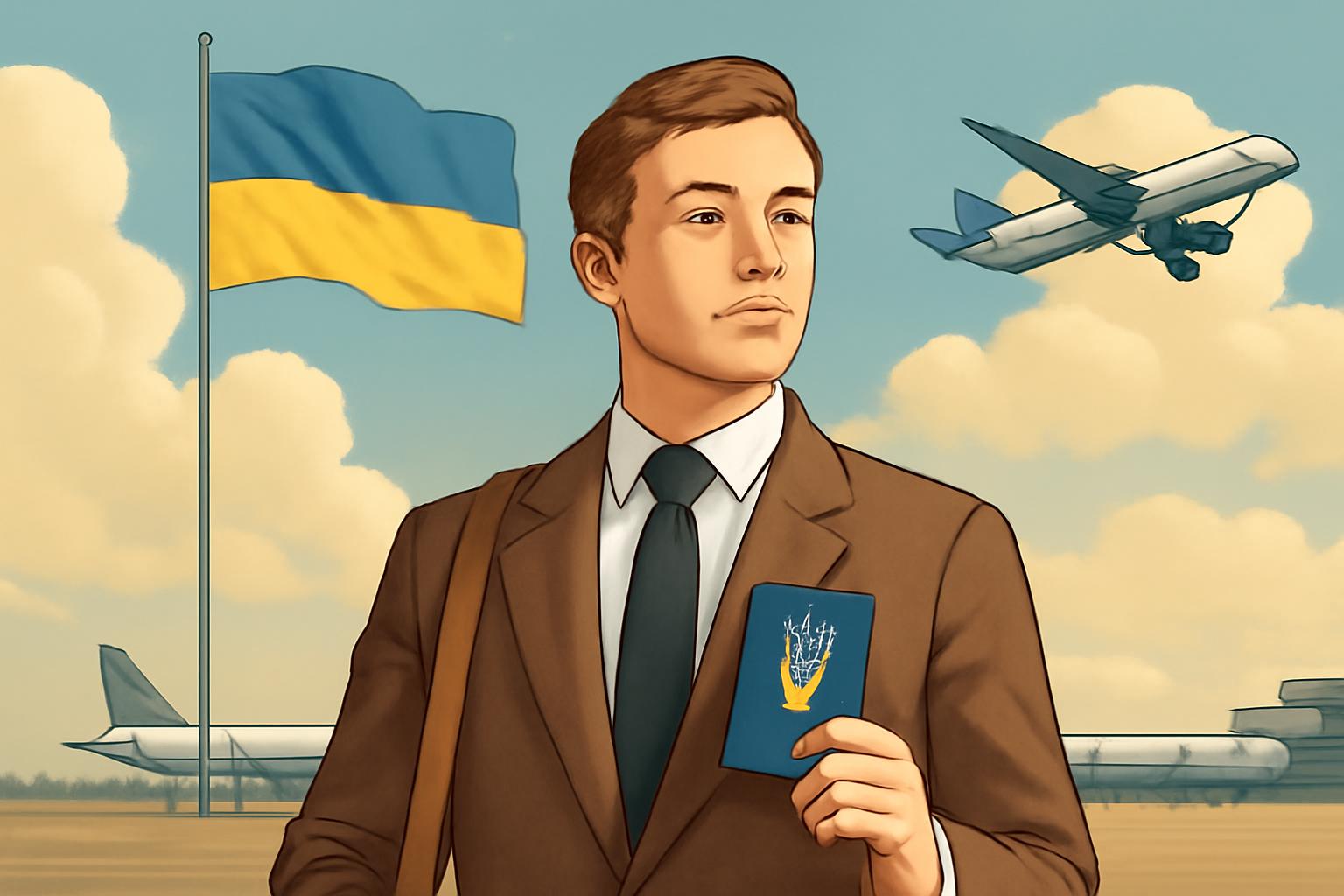 Ukraine lifts exit bans for 18–22-year-olds; diaspora can travel freely 🌍✈️