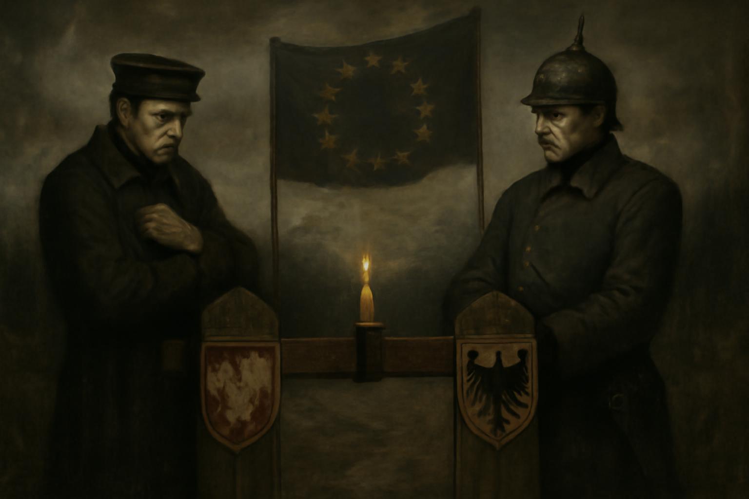 Poland & Germany Tighten Borders: Fear, Suspicion, and the Slow Unraveling of European Unity 🇪🇺🛑🕯️