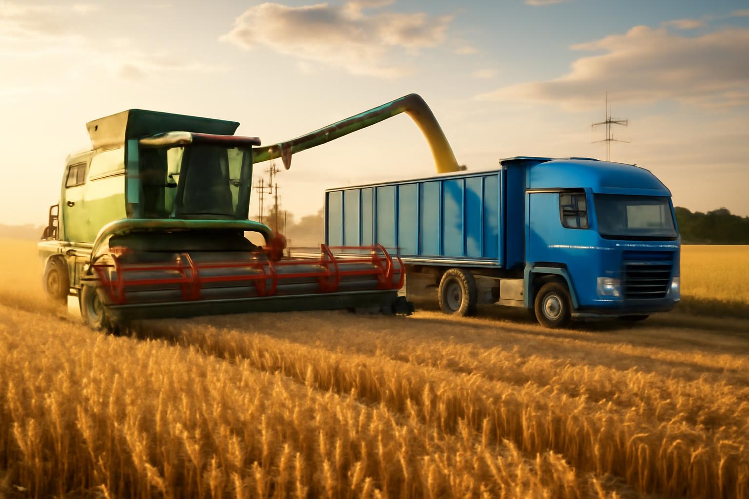 Central Germany's weather swings yield near-average grain harvest; farmers push drought-tolerant crops and faster logistics 🚜🌾🚚