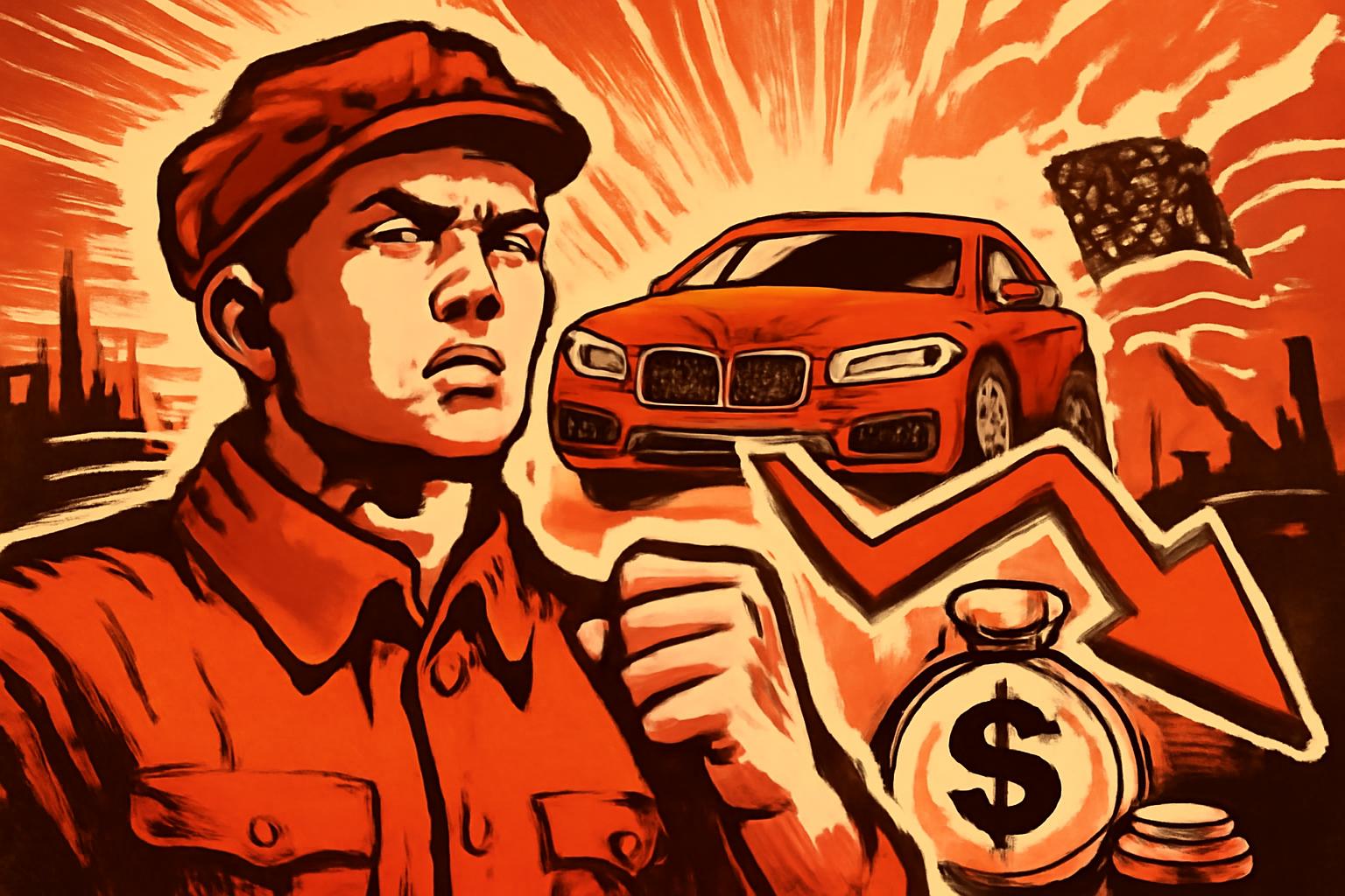 BMW Profits Plunge Amid US Tariffs and Fierce Global Competition, Exposing Capitalist Contradictions 🚗📉💸