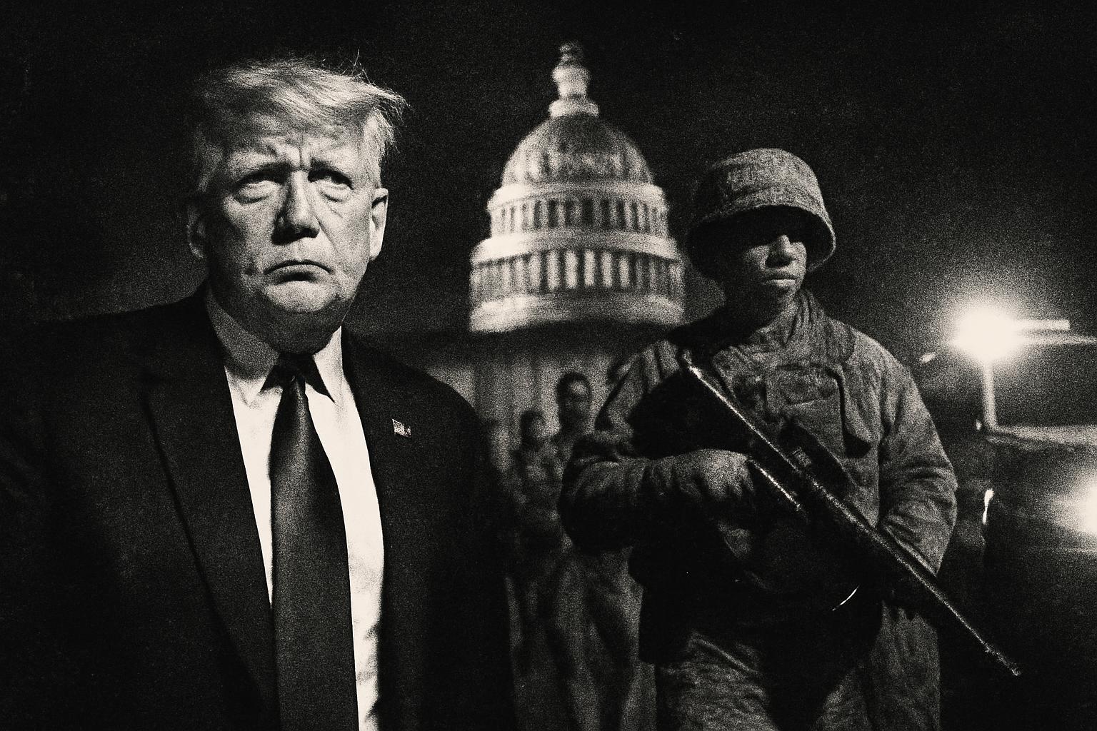 Trump Seizes D.C., Orders Armed National Guard in Controversial Power Play 🗽🪖⚖️🚨