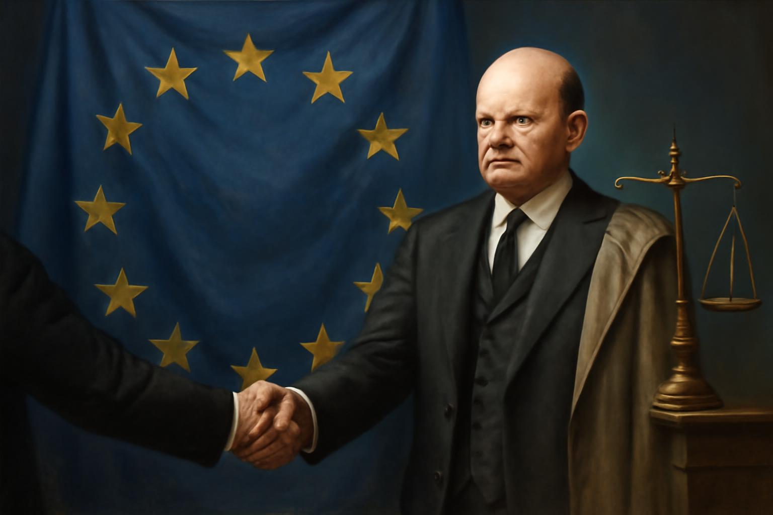 Scholz Builds a 'Kernel Europe' to Back Ukraine, Balancing Unity with German Caution 🤝🇪🇺⚖️