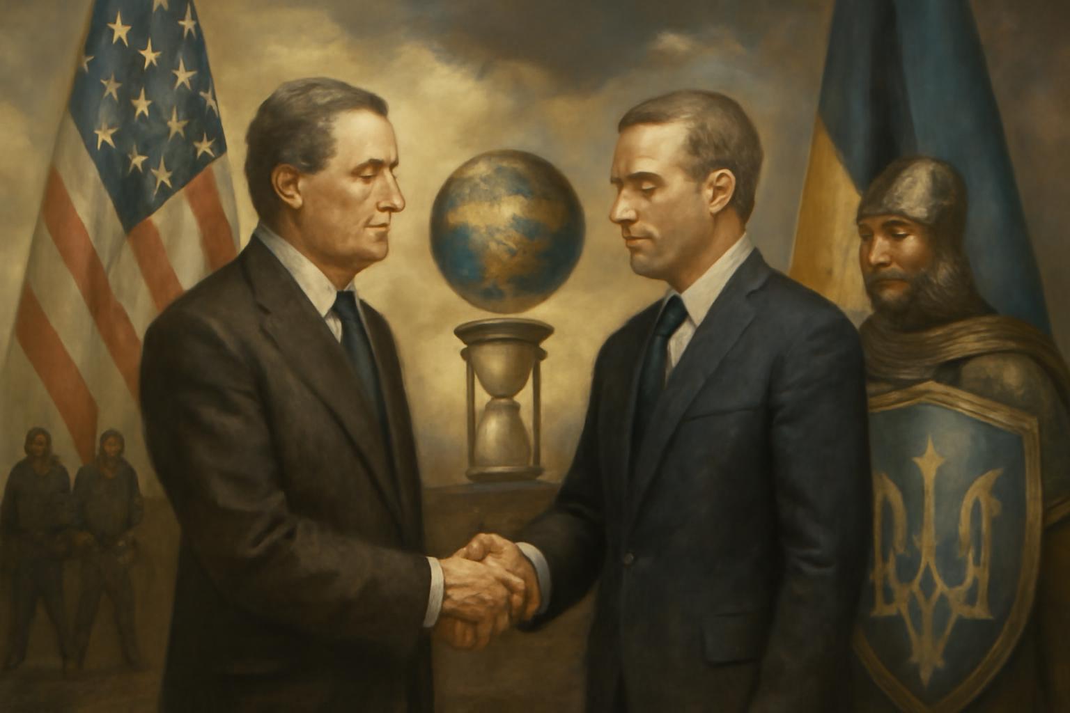 Washington diplomacy drifts toward Kyiv concessions as guarantees and foreign troops questions dominate talks ⏳🤝🛡️🌍