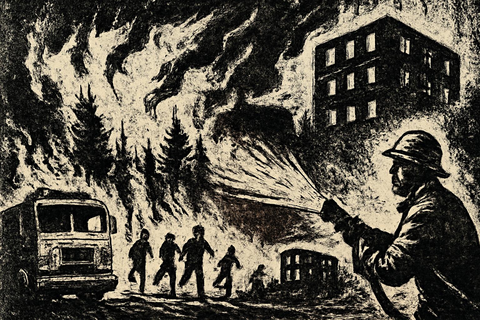 Fierce Wildfires Sweep Spain & France—Mass Evacuations, Homes Lost, Weak Prevention Blasted as Developers Eye Scorched Land 🔥🚒🏨