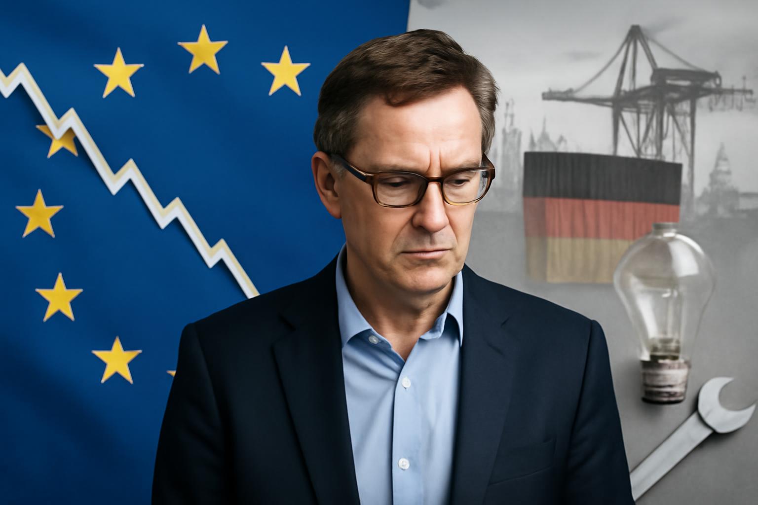 EU growth tepid as Germany's export-led engine falters; reform and cheaper energy urged 🇪🇺📉💡🔧