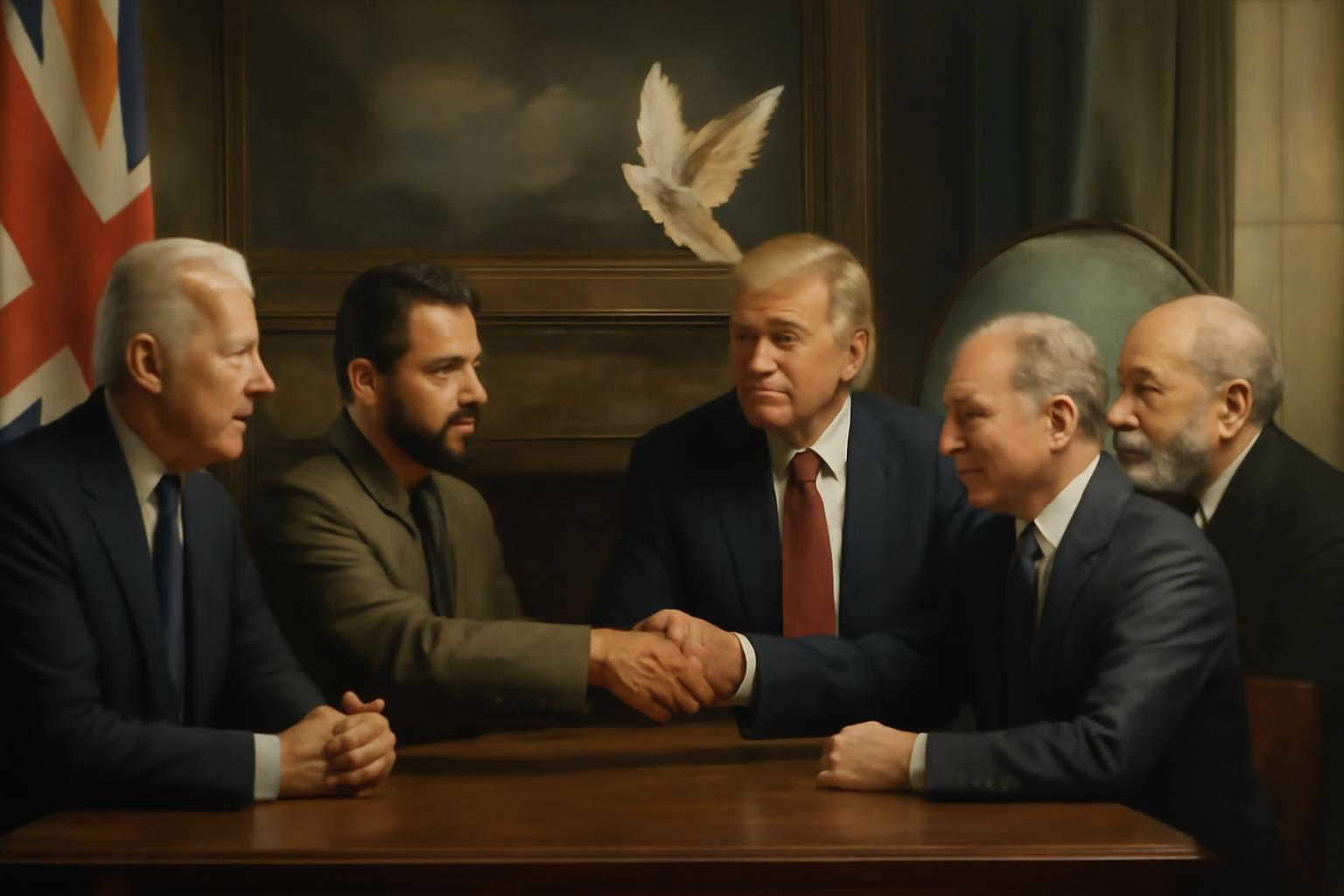 Britain-hosted talks push Kyiv-led ceasefire ahead of Alaska Trump–Putin summit; Europe proposes peace plan; Lula–Putin discuss path to peace 🕊️🤝🌍