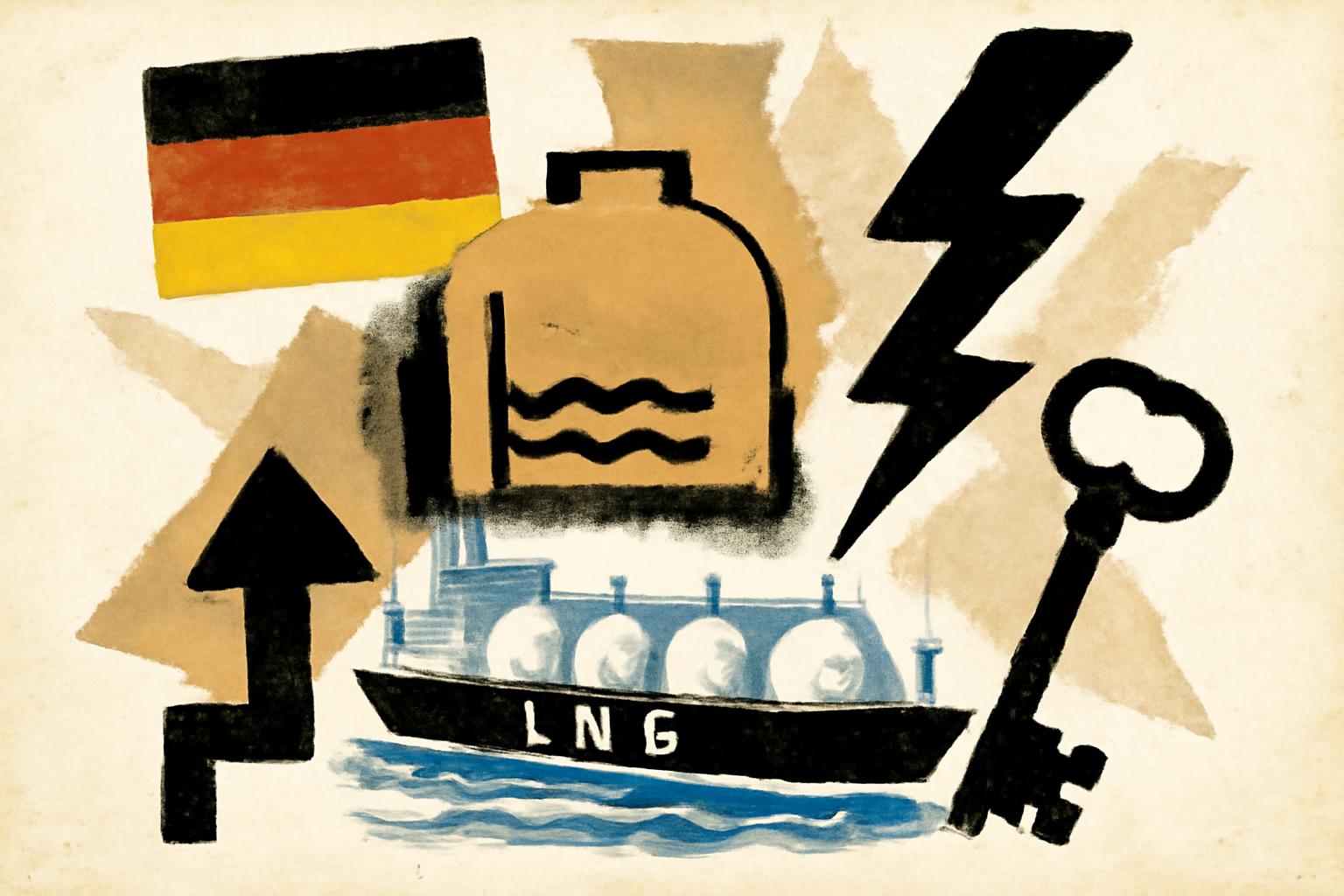 Germany’s gas storage lean; four floating LNG terminals show market-led resilience over state guarantees 🚢⚡️🗝️