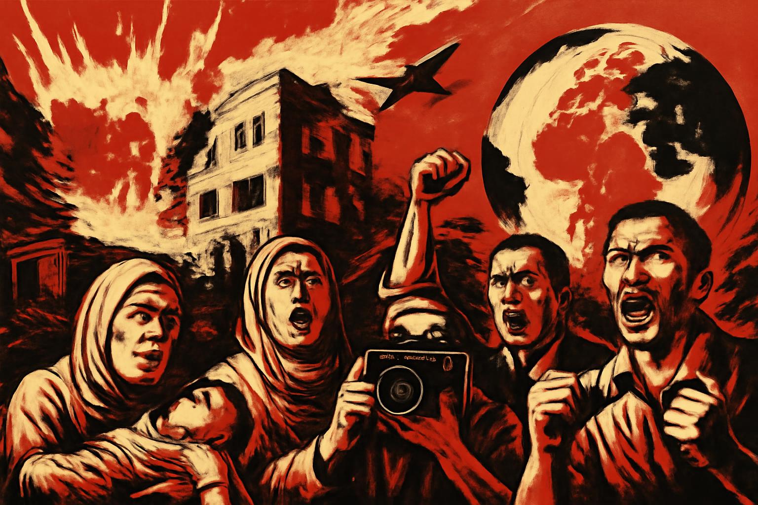 Gaza hospital strike kills 20, including five journalists; global outrage exposes capitalist-driven imperialism and the brutality of modern warfare 🗞️🌍💥