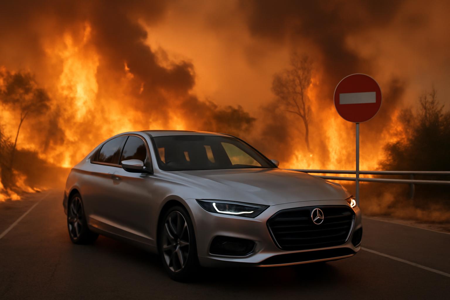 Southern Europe Hit by Deadly Wildfires, Road Closures Spark Fury Over Driving Rights 🚗🔥🛑