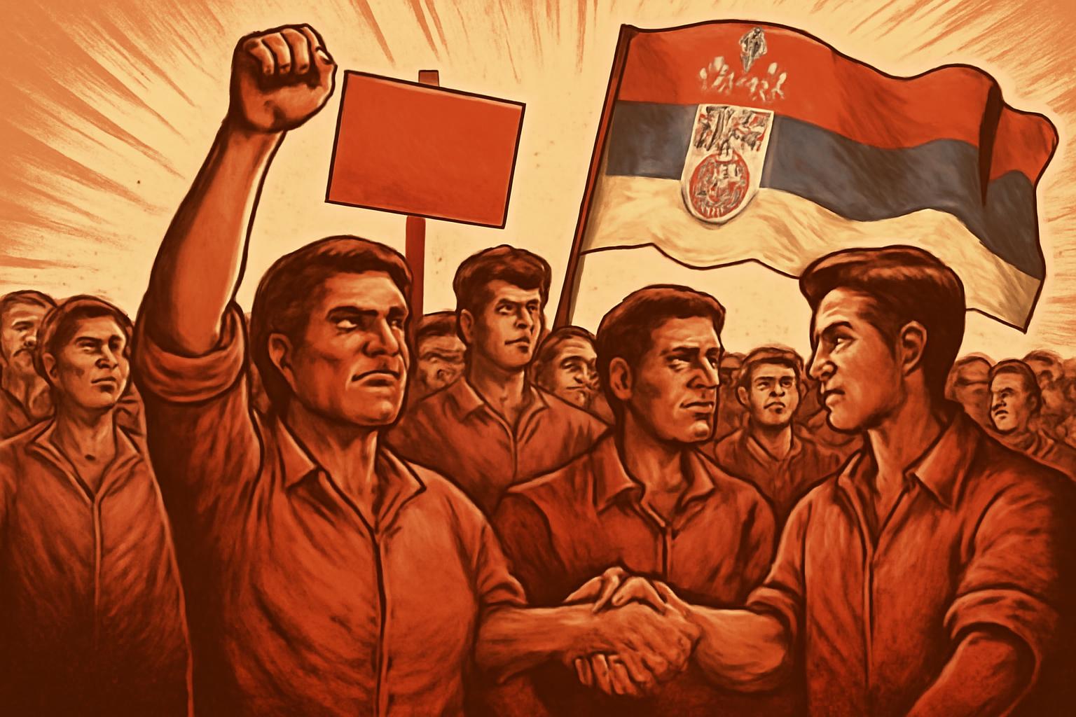 Serbia’s protests demand transitional government and workers’ democracy ✊🏽🪧🤝🇷🇸