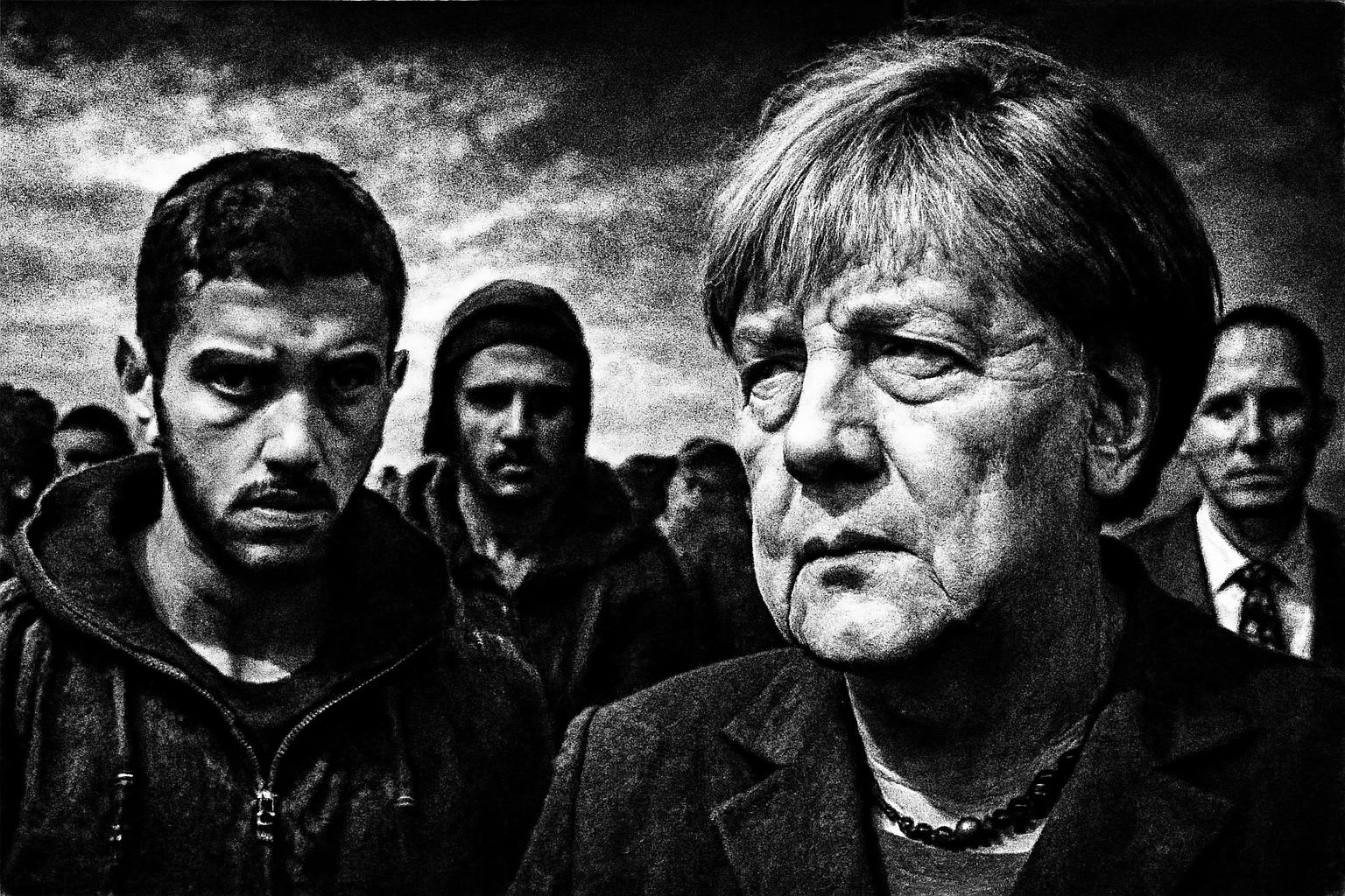 6.5M arrivals since 2015, under 50% employed; Linnemann calls for stricter, job-focused immigration; Merkel defends 'We can do this' after 15 years ⚖️🇩🇪🤝