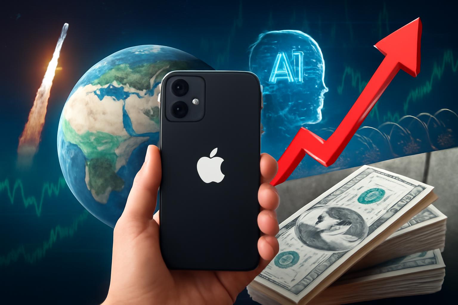 Apple’s Record Revenue Soars on iPhone Sales, but Trade Barriers and AI Race Threaten Future Growth 🚀📱🌏💸