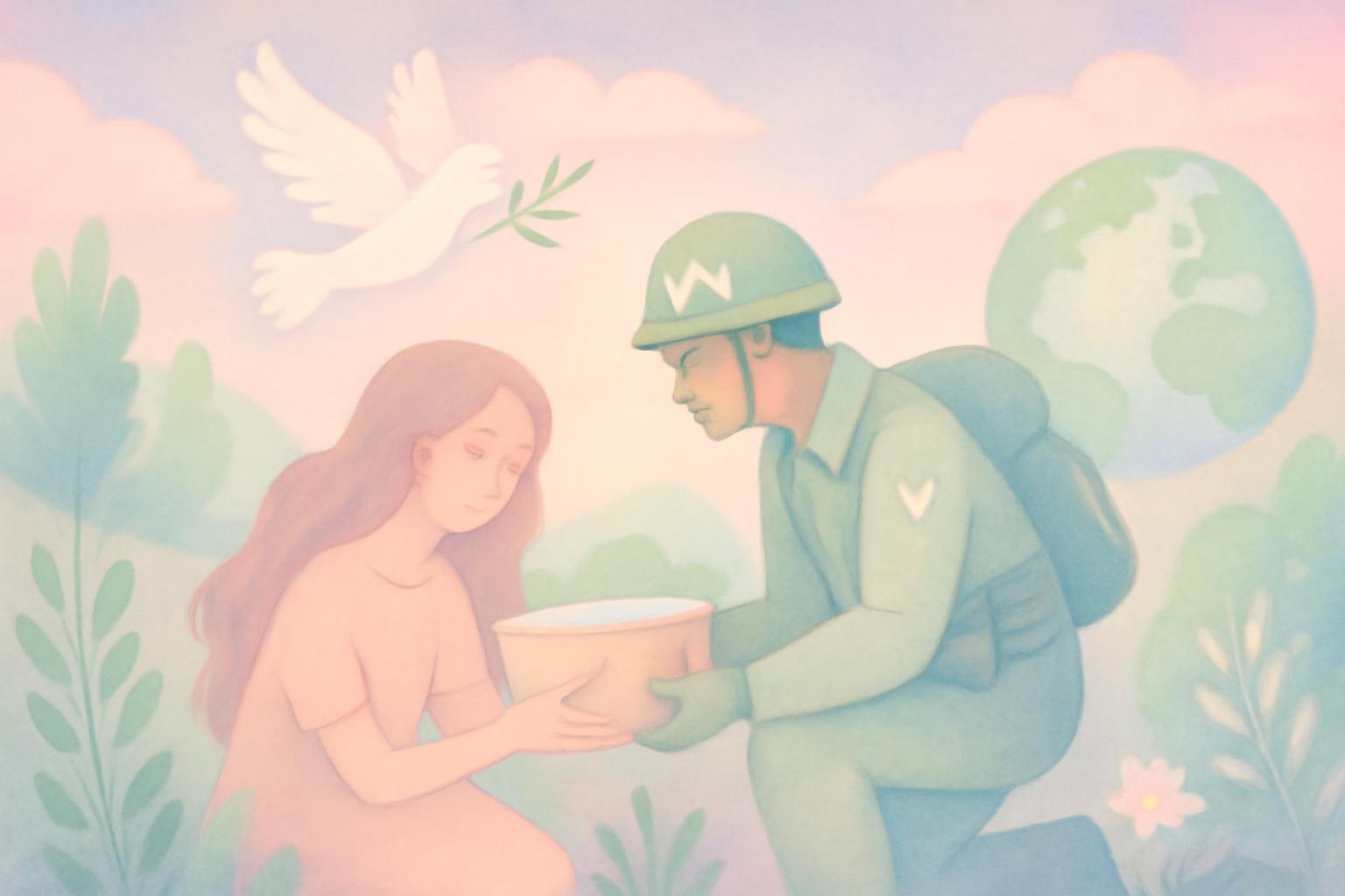 Lebanon’s Blue Line: UN Peacekeepers Deliver Aid and Healing Amid Geopolitics 🕊️🌿🪖🌍