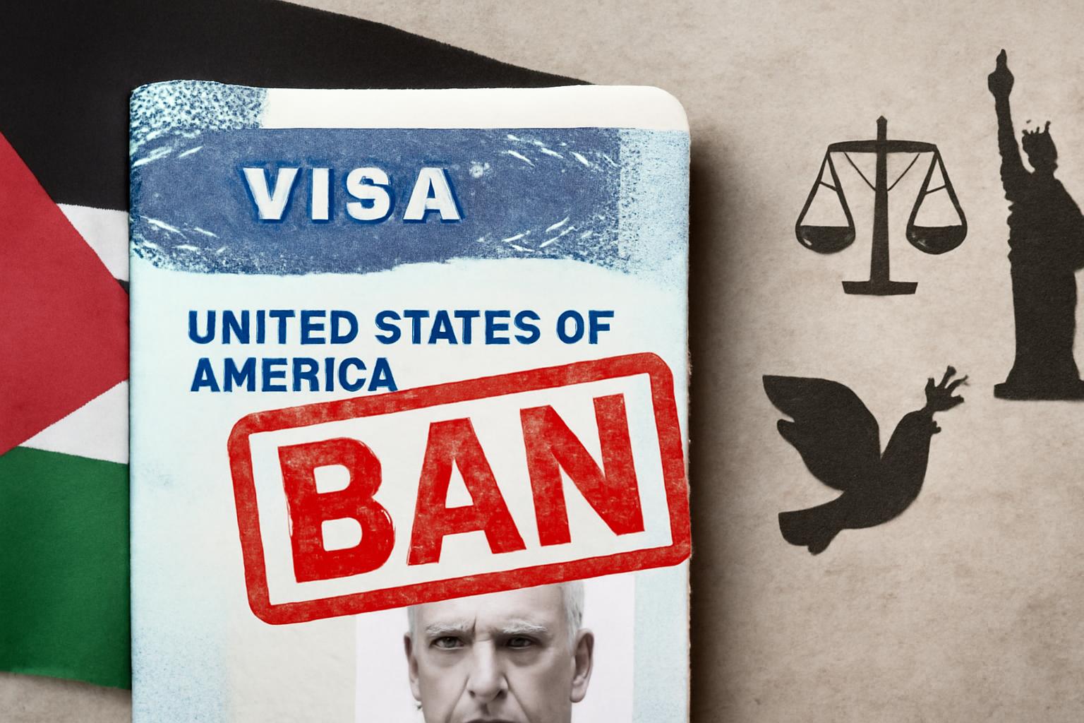 US visa ban on Palestinian leaders tests liberal order and diplomacy 🗽⚖️🕊️