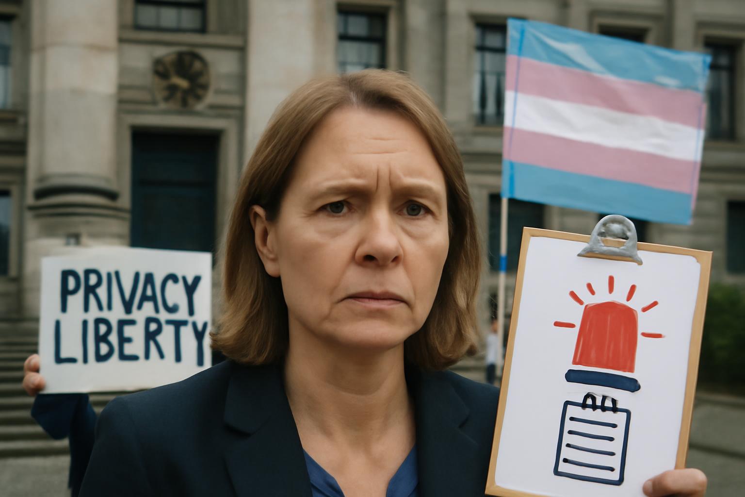 German Ministry Faces Backlash Over Transgender Data Registry Plan, Sparking Privacy and Liberty Fears 🚨📋🏳️‍⚧️