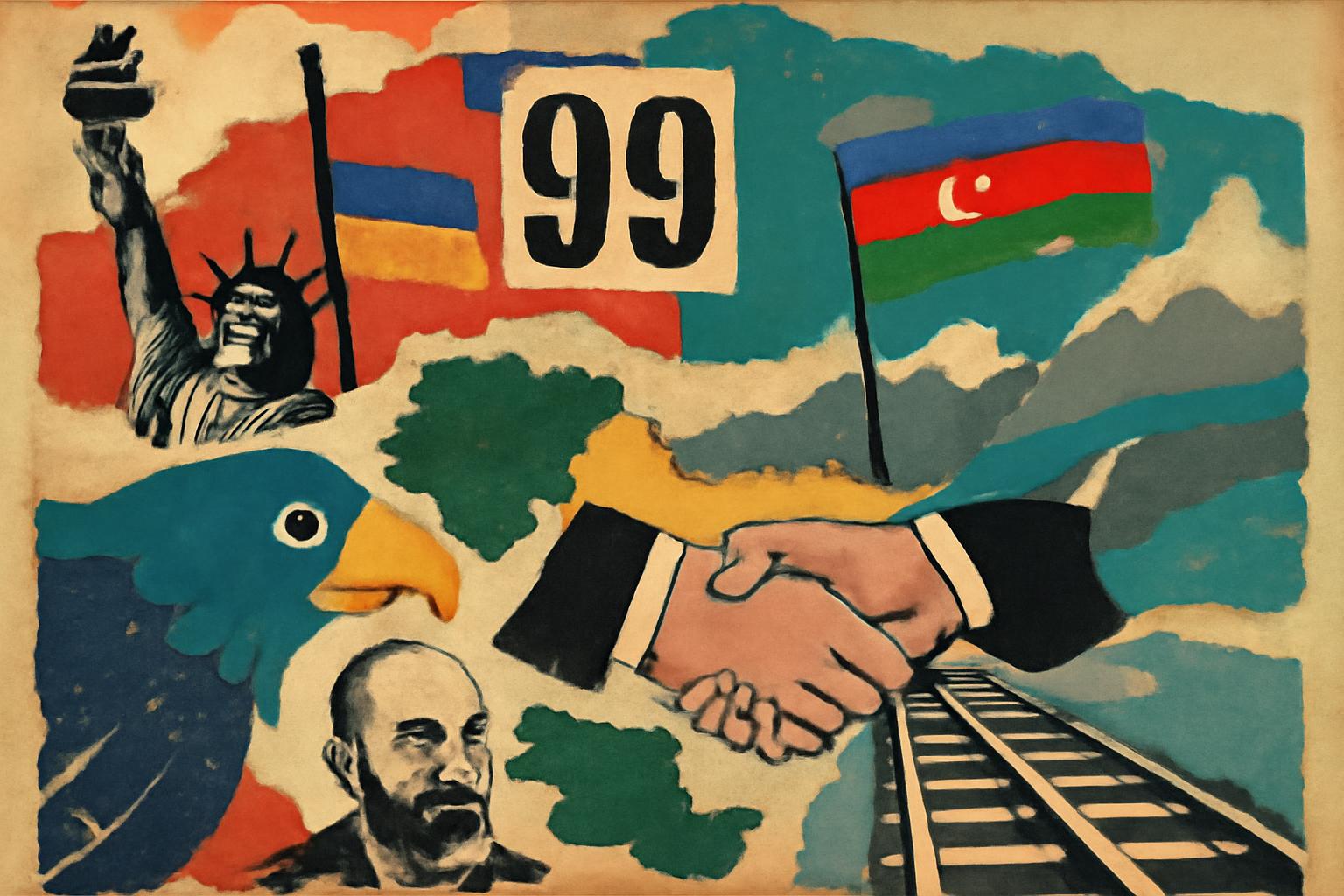 US-backed 99-year Armenia–Iran transit corridor raises sovereignty concerns as peace talks advance 🤝🛤️🇦🇲🇦🇿