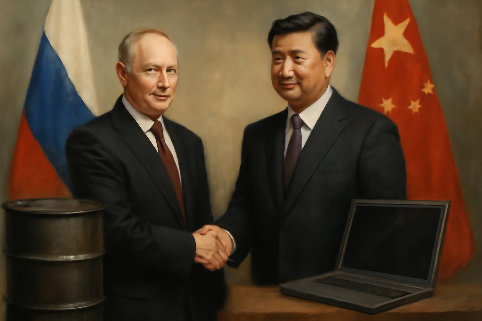 Moscow–Beijing deepen pragmatic, hedged alliance: energy-for-tech trade amid sanctions 🛢️💻🤝