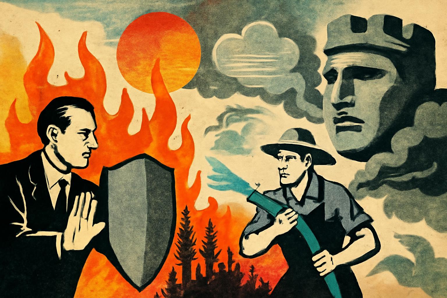 Heat and Wildfires Prove Decentralized, Private Response Outperforms Centralized State Control 🔥🛡️💨