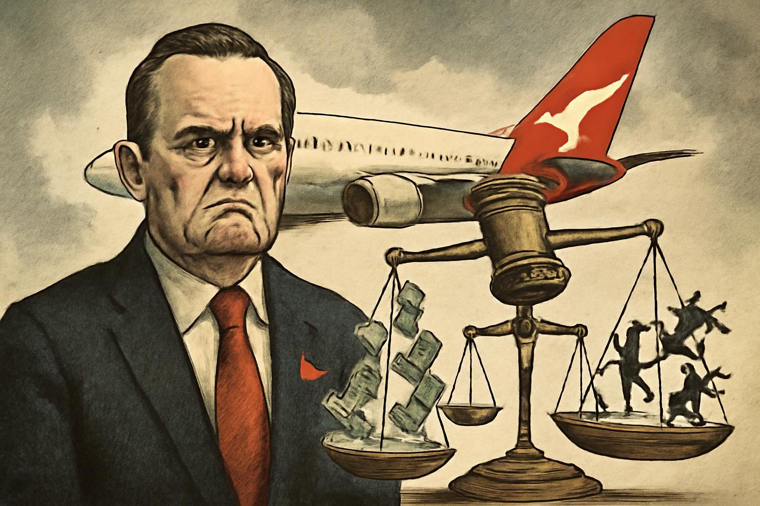 Qantas hit with record A$90m labor-law penalty for pandemic mass dismissals ✈️💸⚖️