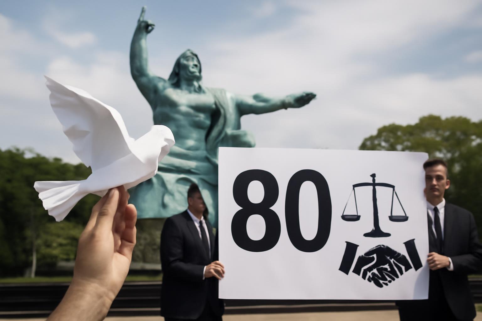 Nagasaki marks 80th anniversary with renewed push to abolish nuclear weapons, but urges prudent, law-based peace built by civil society 🕊️⚖️🤝