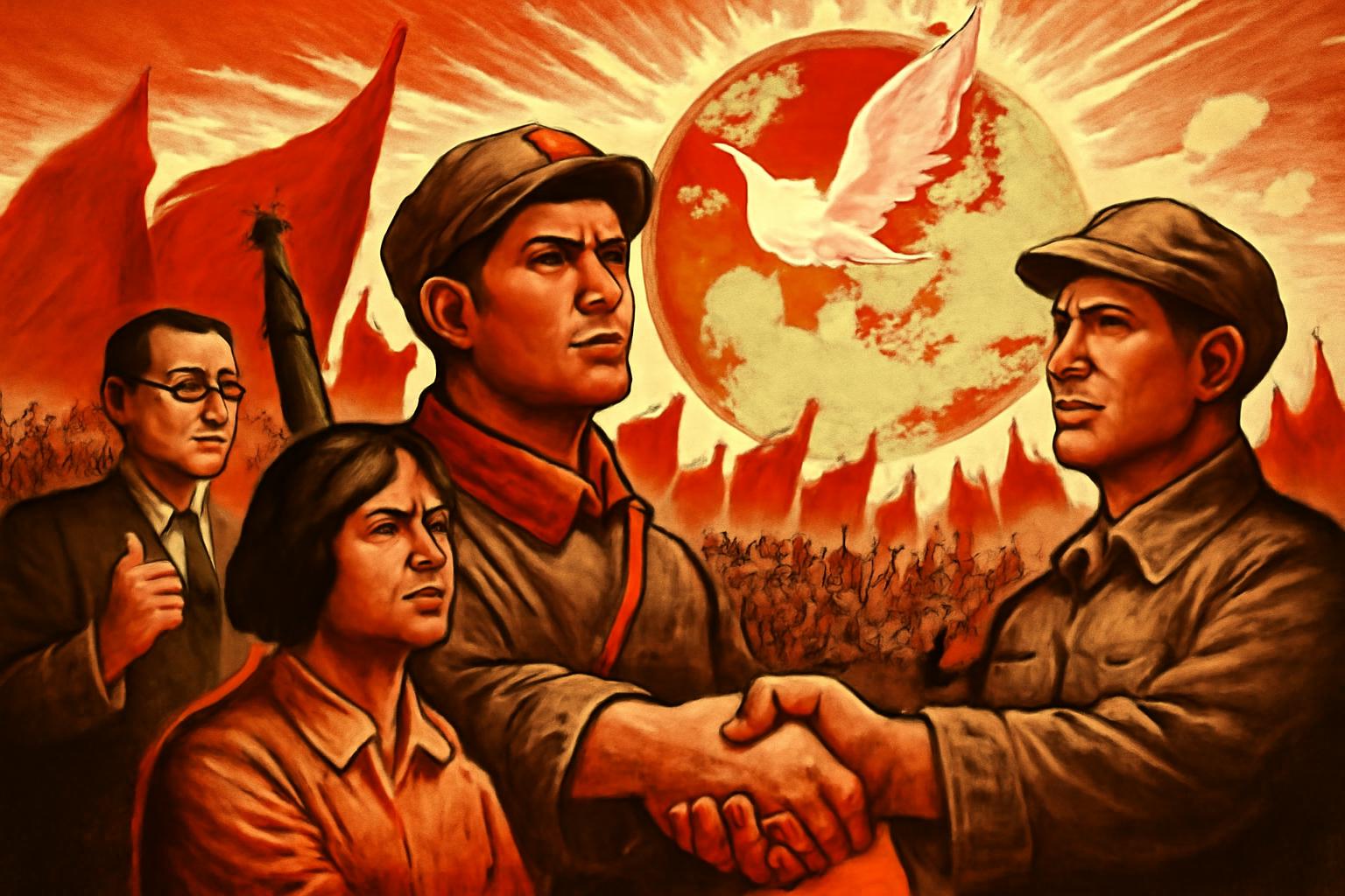 Germany warns of China’s assertiveness near Taiwan, urges equal trade and dialogue; Beijing rejects, as anti-imperialist camp calls for a new internationalism 🌍🤝🕊️