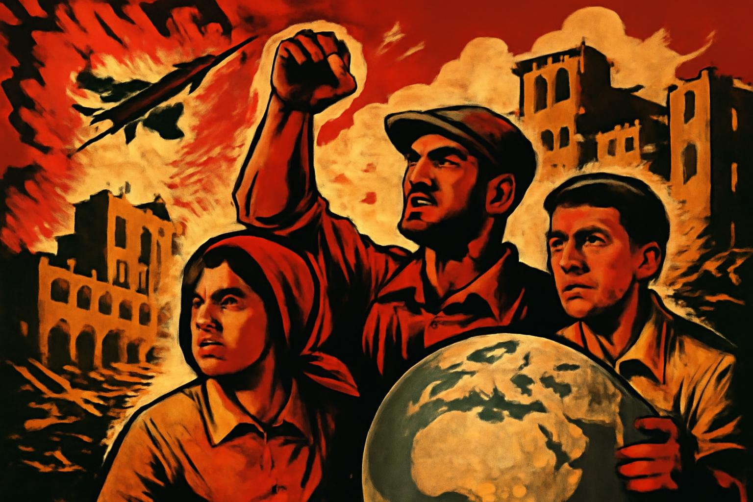 Imperial Powers Strike Damascus Suburb as Syrian Workers Demand Sovereignty 💥✊🌍