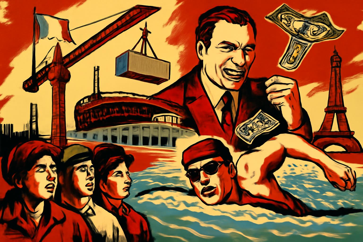 Paris Olympics Leave Working Class with Broken Promises, Profiteers with Billions 💸🏗️🏊‍♂️