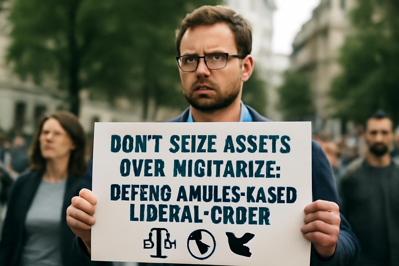 Don't Seize Assets or Over-Militarize: Defend a Rules-Based Liberal Order ⚖️🌐🕊️