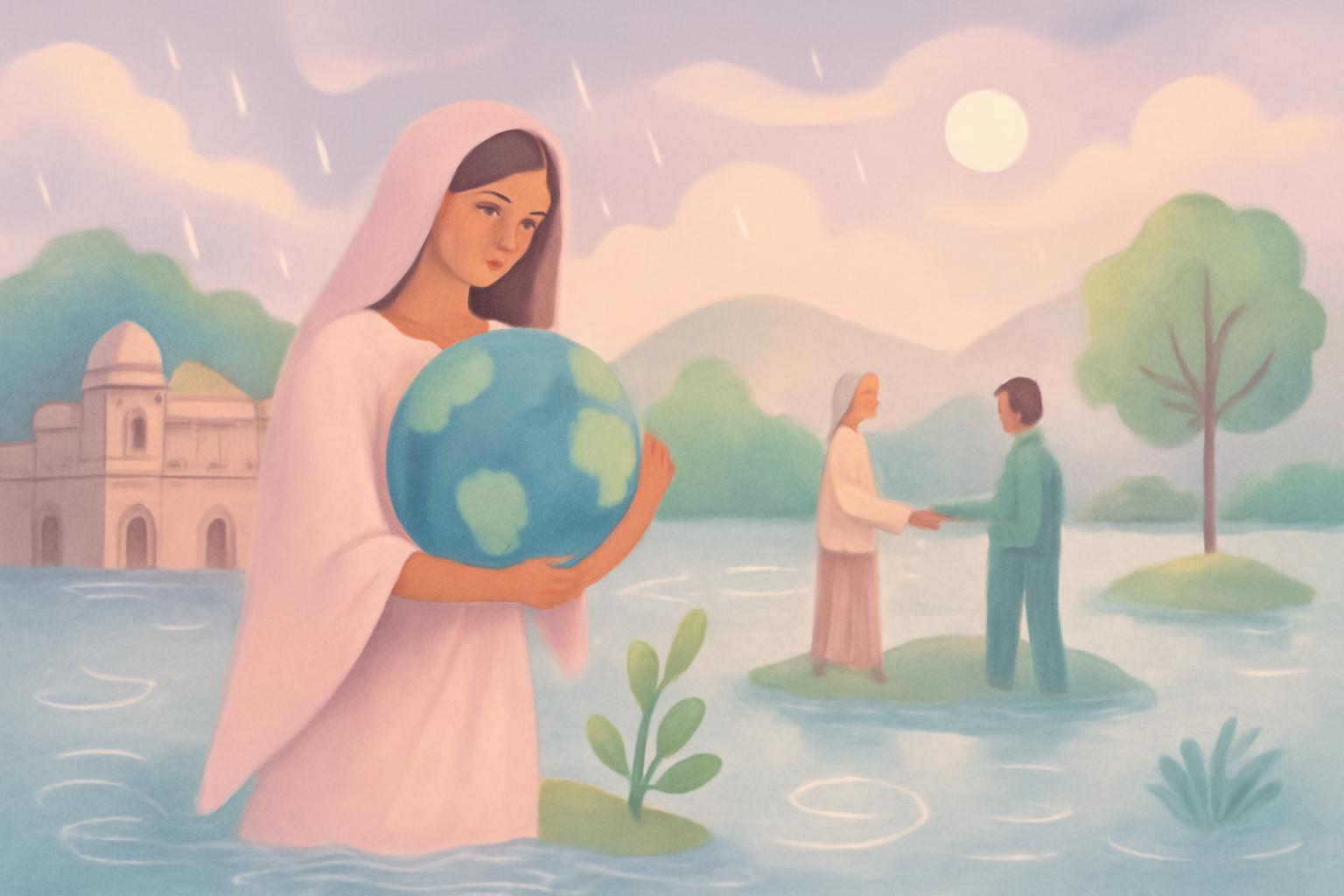 Punjab Floods Highlight Climate Crisis, Colonial Legacies, and a Call for People-Centered Recovery 🌧️🌍🤝