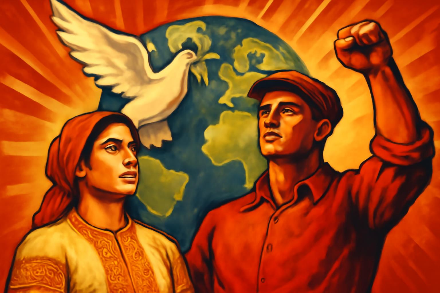 No unconditional Ukraine talks; preconditions shield exploitation as workers demand socialist peace 🕊️✊🌍