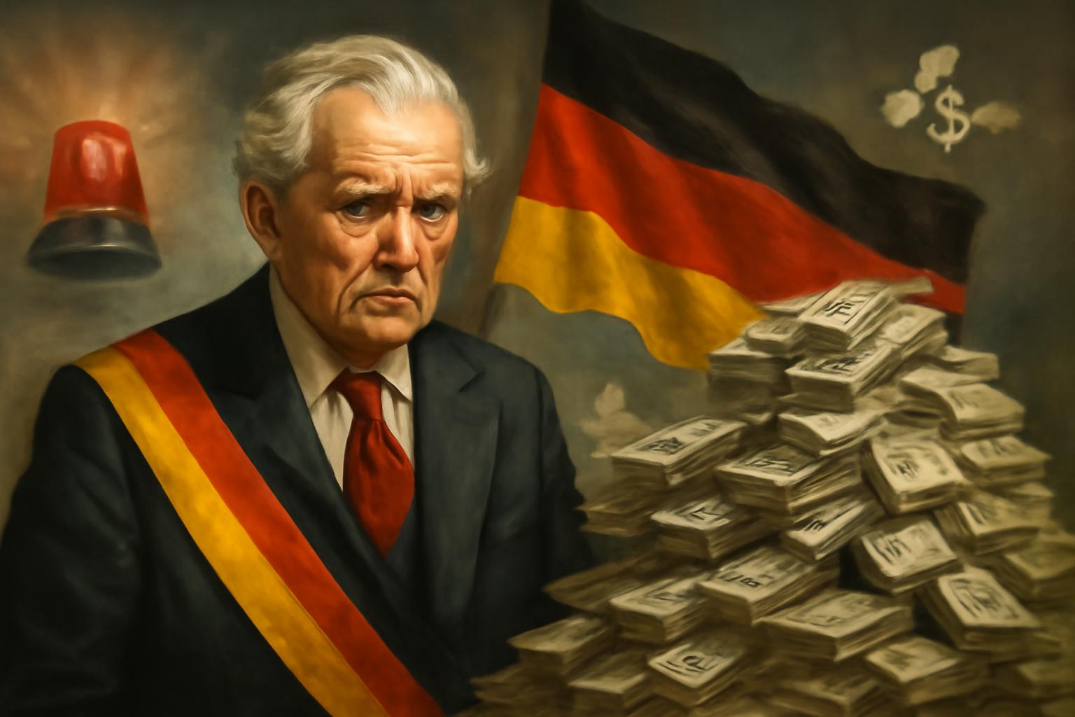 Germany Faces Soaring Debt as Welfare Spending Balloons, Sparking Calls for Austerity 🚨💸🇩🇪