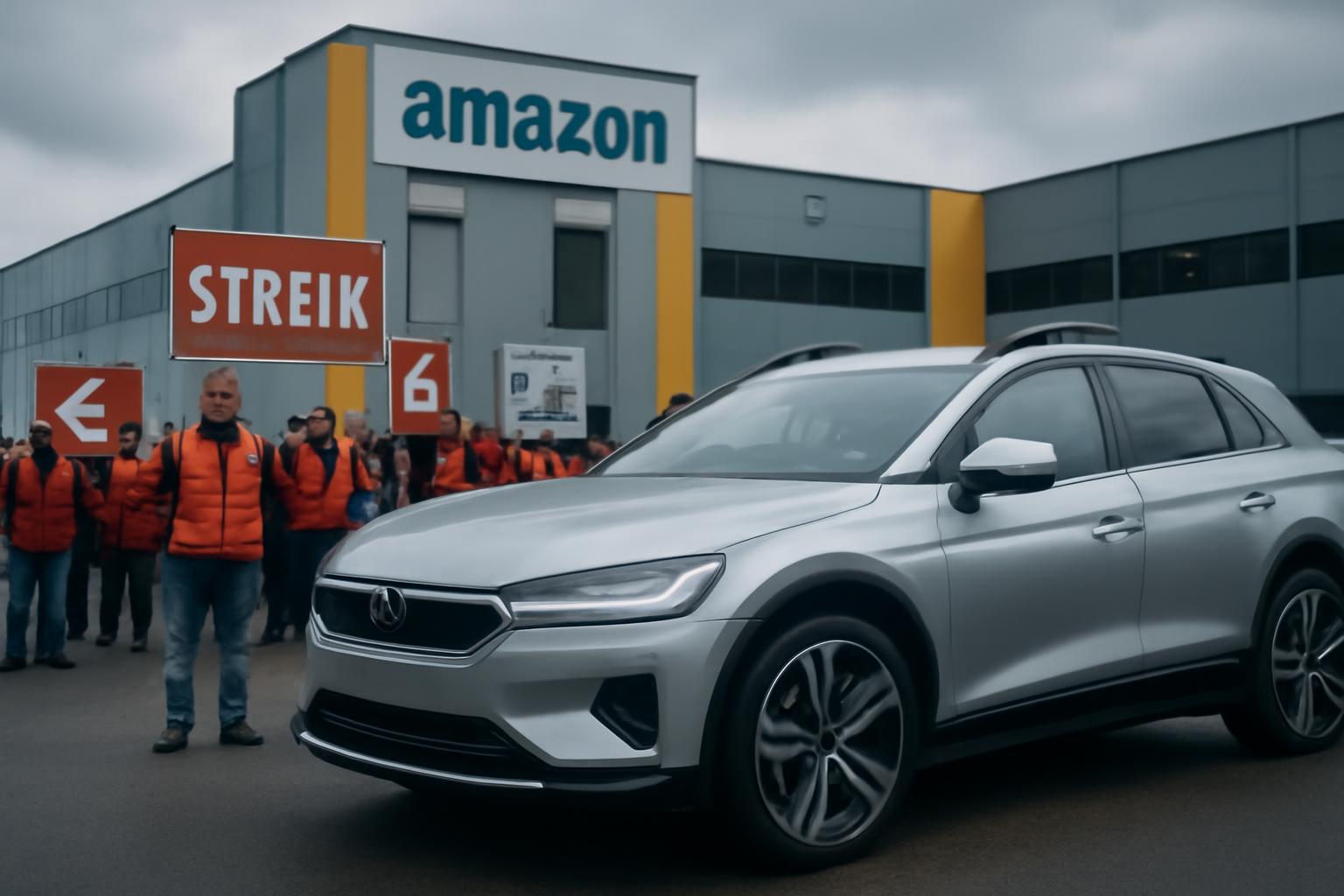 Ver.di launches two-day strike at Amazon Bad Hersfeld over wage offer as automation upgrades loom 🪧💶🤖⚙️