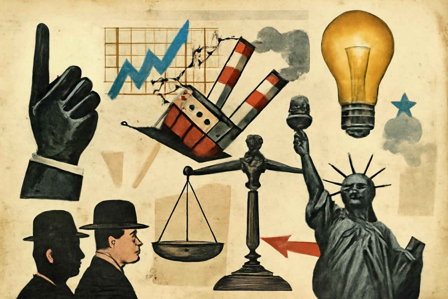 Market Signals Topple State-Run Energy, Shift to Libertarian Reform ⚖️💡🗽