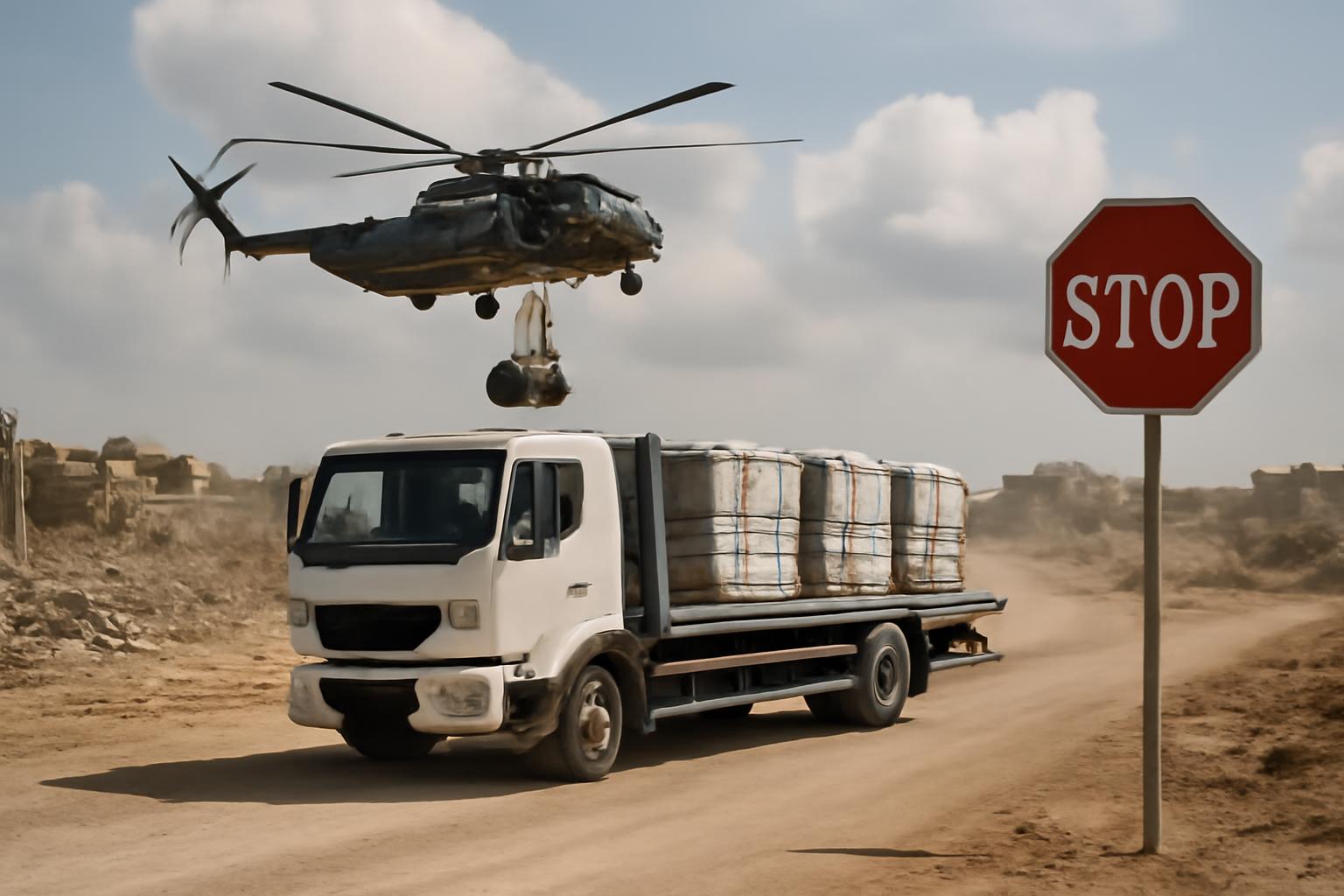 Germany Air-Drops Aid to Gaza Amid Calls for Freer Land Access; Criticism Mounts Over Inefficiency and Control 🚁🚛🛑