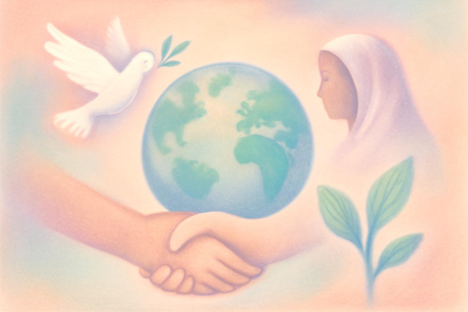 Heal Borders with Universal Refugee Rights and Climate Justice 🌍🤝🕊️🌿