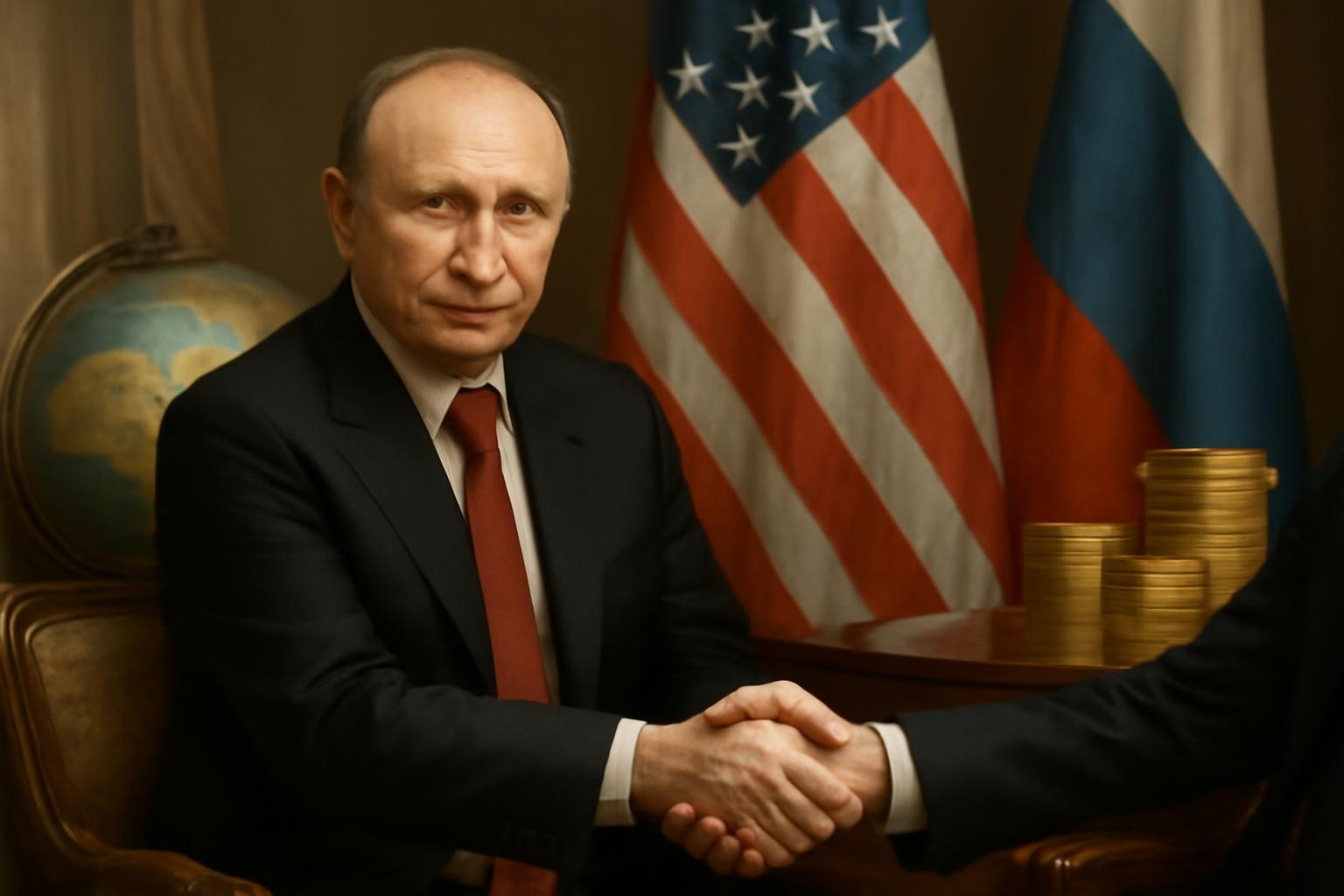 Putin Sees Alaska Summit as Diplomatic Win, Demands Kyiv Concede on Occupied Regions 🤝🌍💰