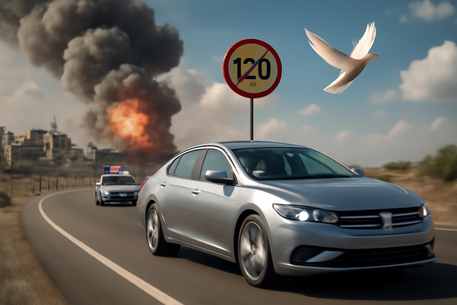 Israel Mulls Major Gaza Offensive as Evacuations Widen; Meanwhile, Calls Rise to Tear Down Speed Limits for True Freedom 🚨🕊️🚗