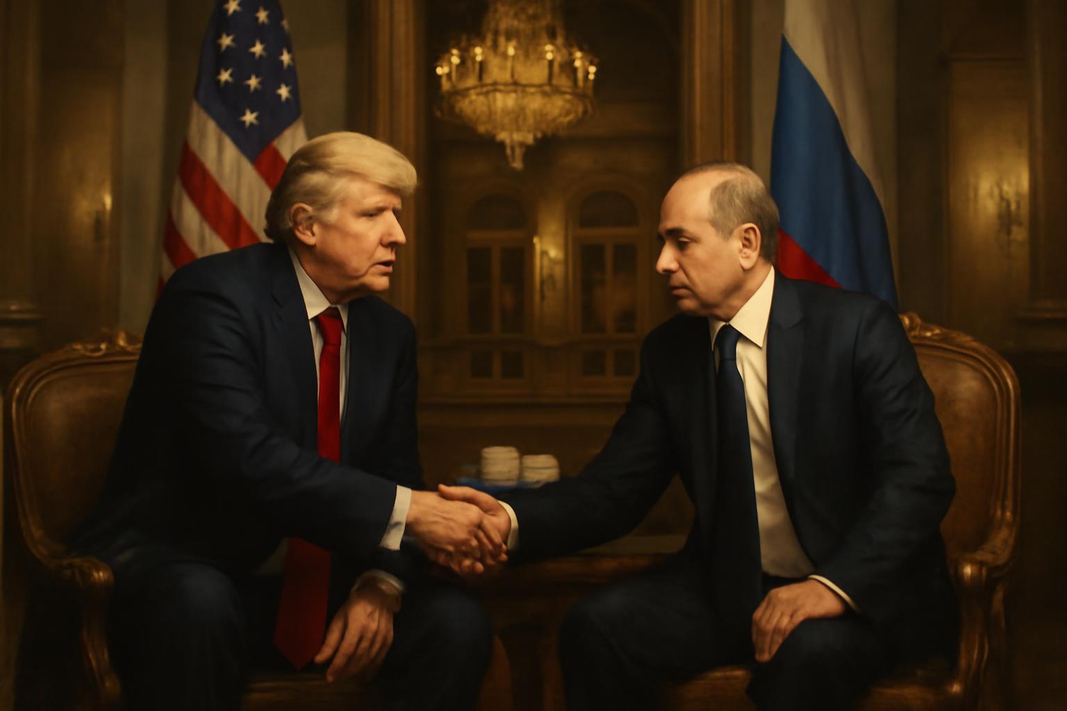 Trump and Putin Plan Ukraine Ceasefire Talks Without Zelenskyy, Spotlighting Elite Power Play and Exclusion 🇺🇸🇷🇺🤝🏨